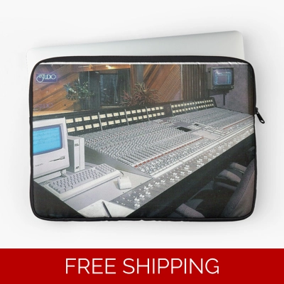 Le Studio Laptop Sleeve SSL Console Board and Room
